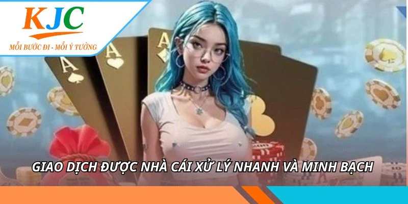 CÂU HỎI THƯỜNG GẶP 3 Giao dịch được nhà cái xử lý nhanh và minh bạch